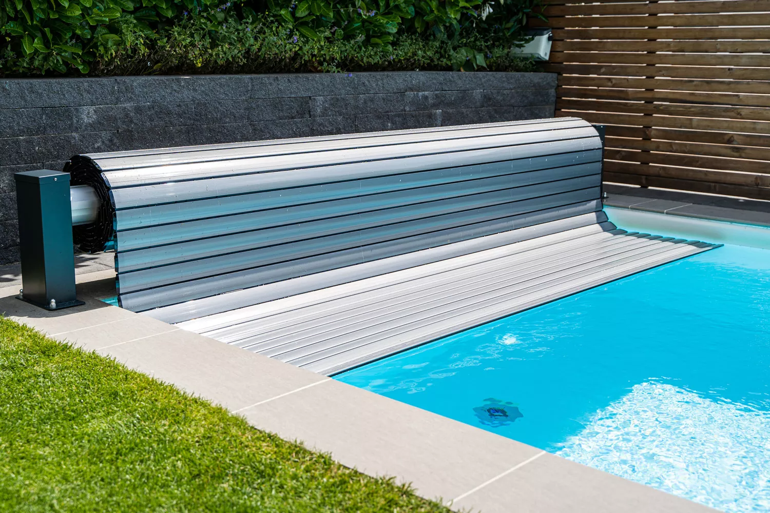 PPS-Polycarbonat-Lamellen-solar-silber_1 Poolpowershop Polycarbonat Lamellen solar silber