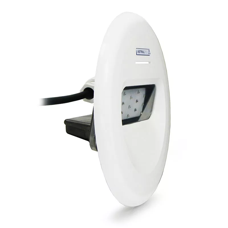 Einsatz LumiPlus Design mit ABS Blende in weiß 12 Volt weiß