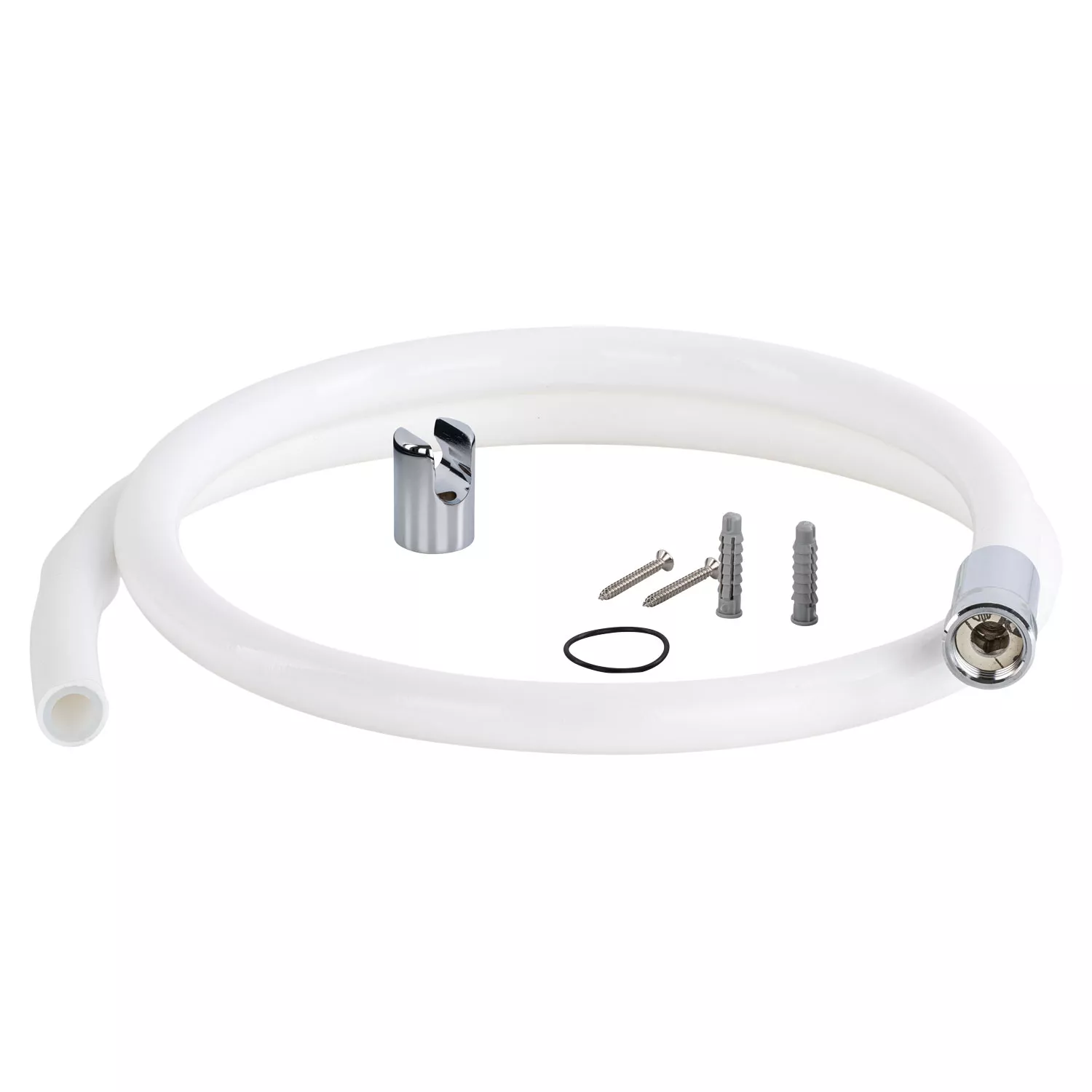 Knauss Kneippschlauch Vollstrahlschlauch inkl. Halterung - 2m