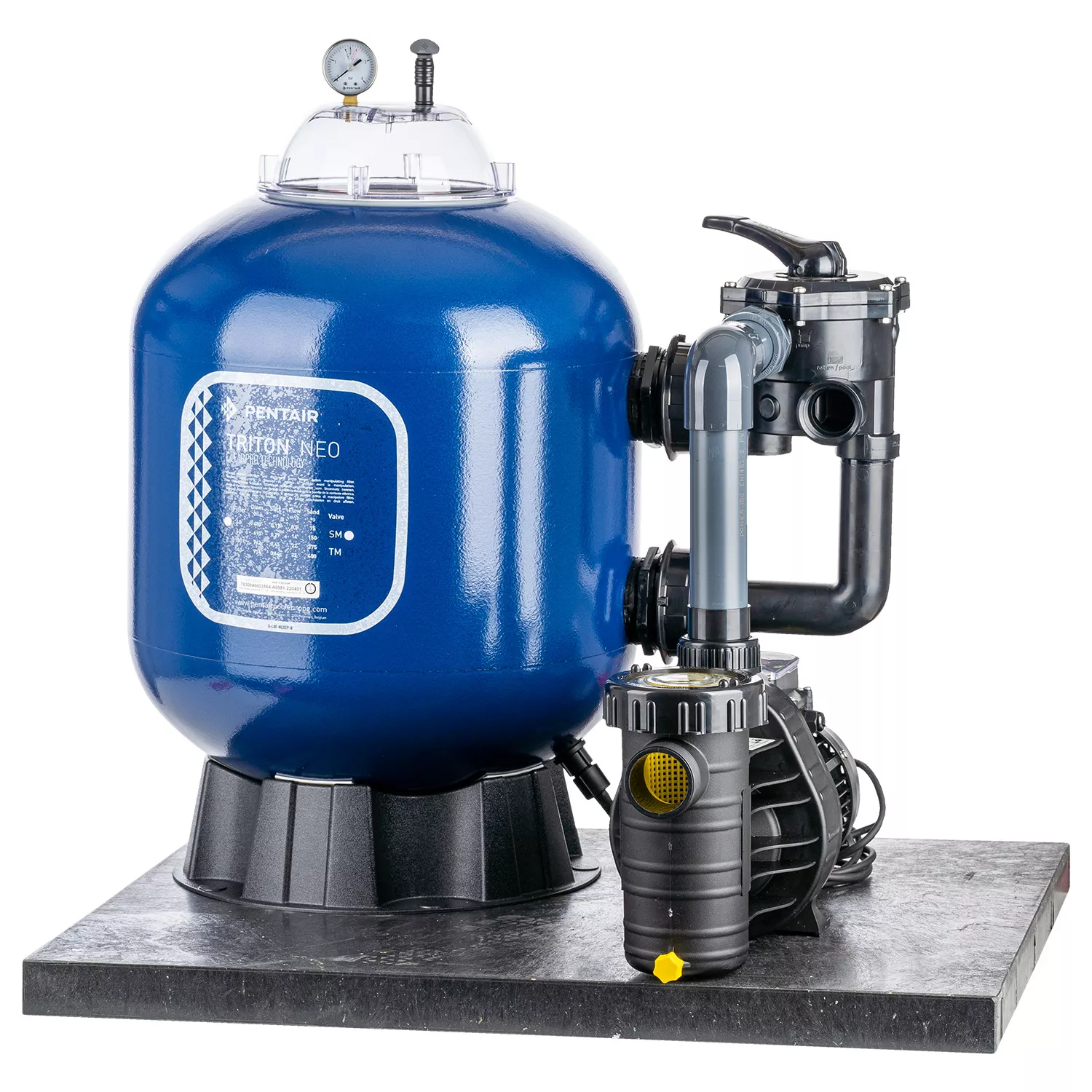 Sandfilteranlage Triton Neo ClearPro 480 mm mit Aquatechnix Aqua Vario Plus