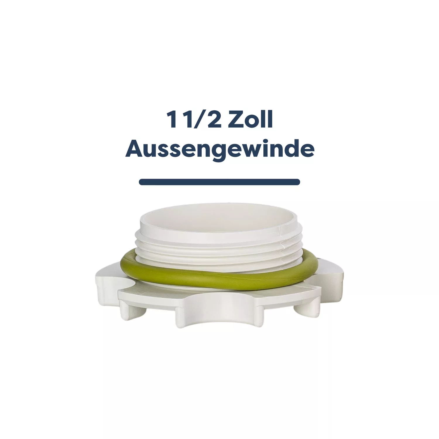 MTS UNI SET Verschlussstopfen ABS weiß