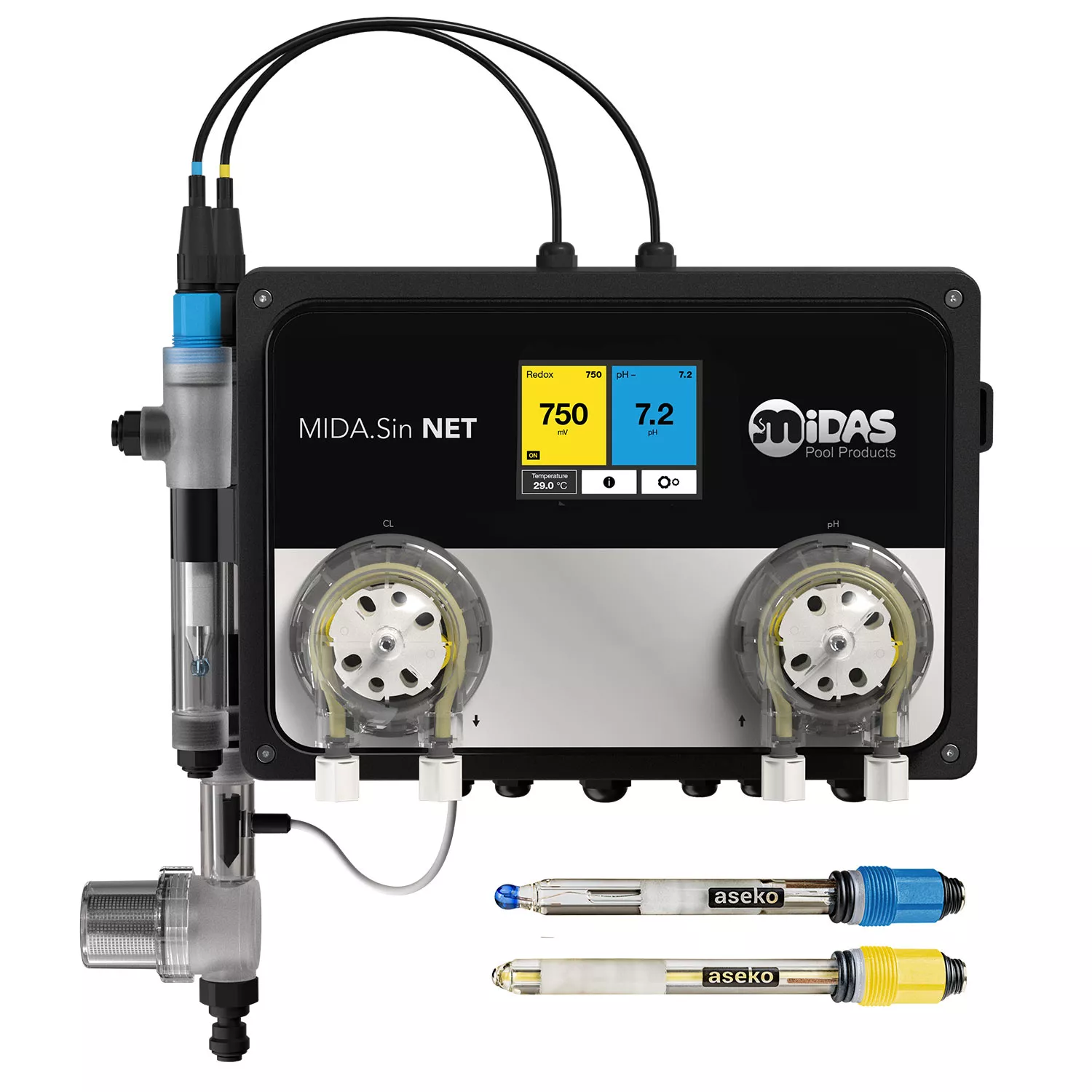 MIDA.Sin Dosieranlage pH / Redox NET