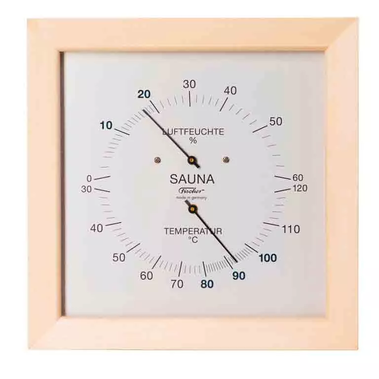 Sauna Thermo-Hygrometer 200 mm 