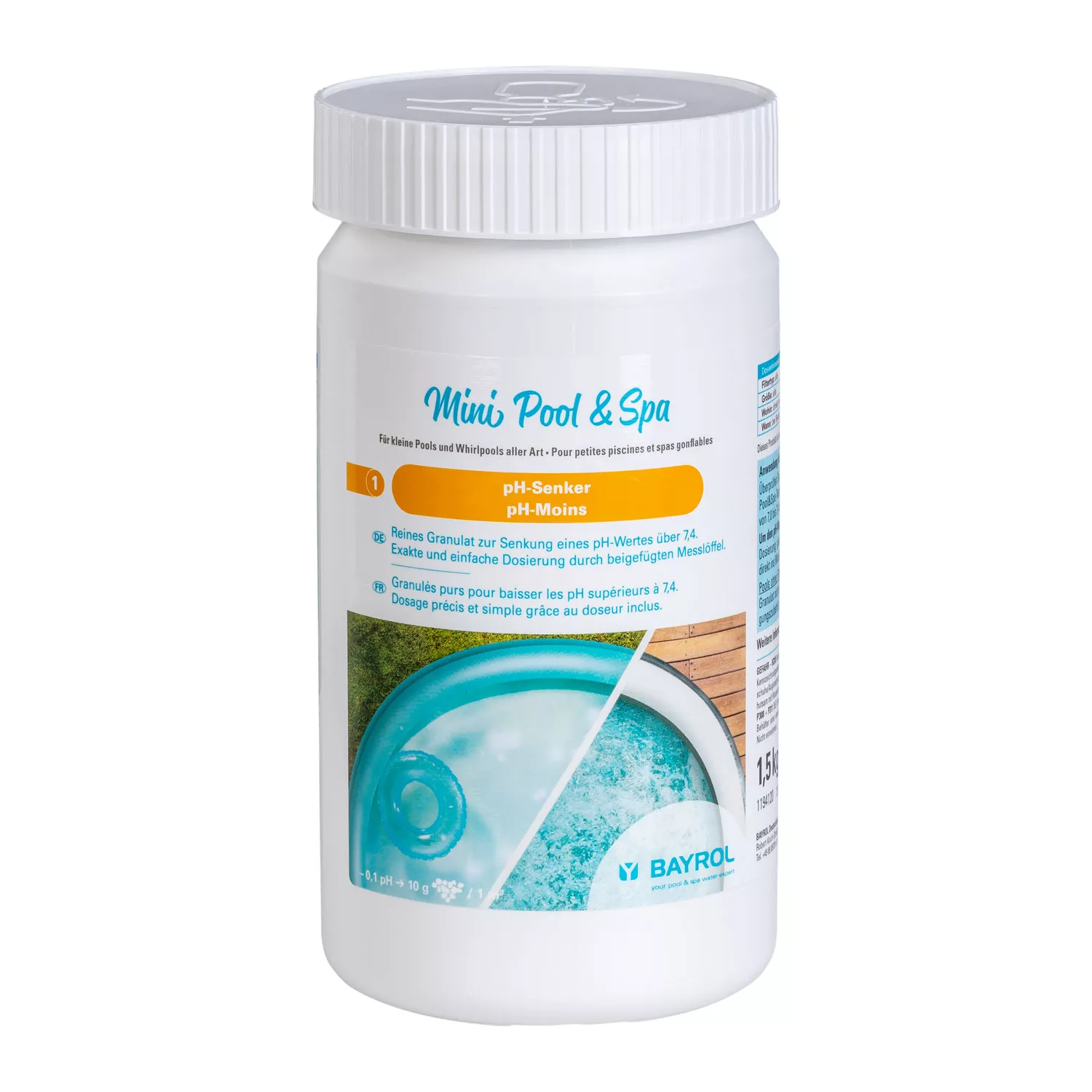 Bayrol Mini Pool und Spa pH-Senker