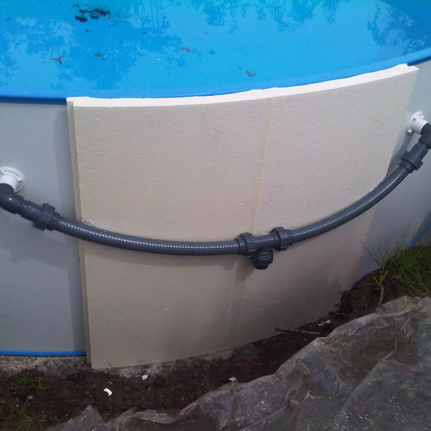 ConZero Komplettset für Ovalpools - 3,50 x 7,00 x 1,50 m