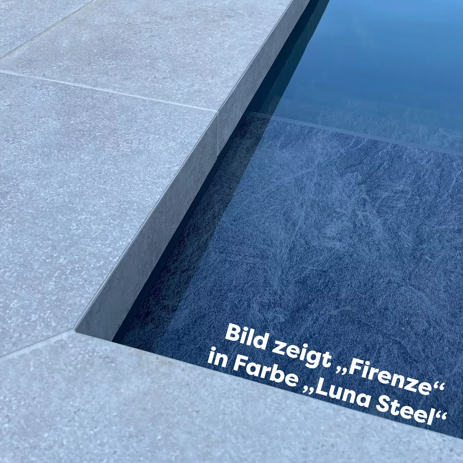 Scandi Roc Ceramica Firenze Golden Amber Beckenrandsteine Rechteckbecken - 3,00 x 6,00 m