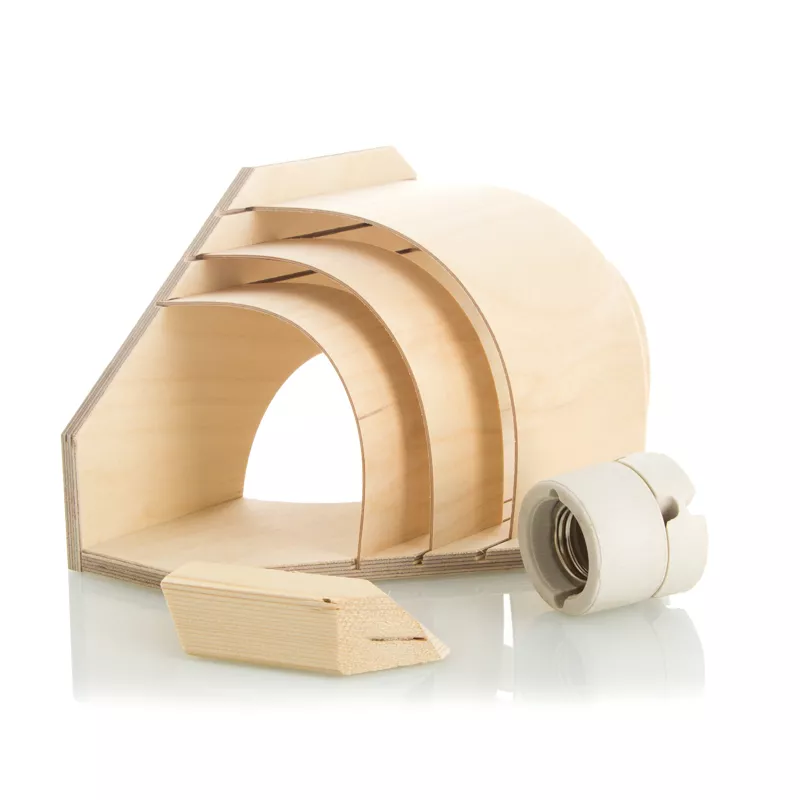 N10220-1 Sauna Ecklampenschirm inkl. Keramikfassung