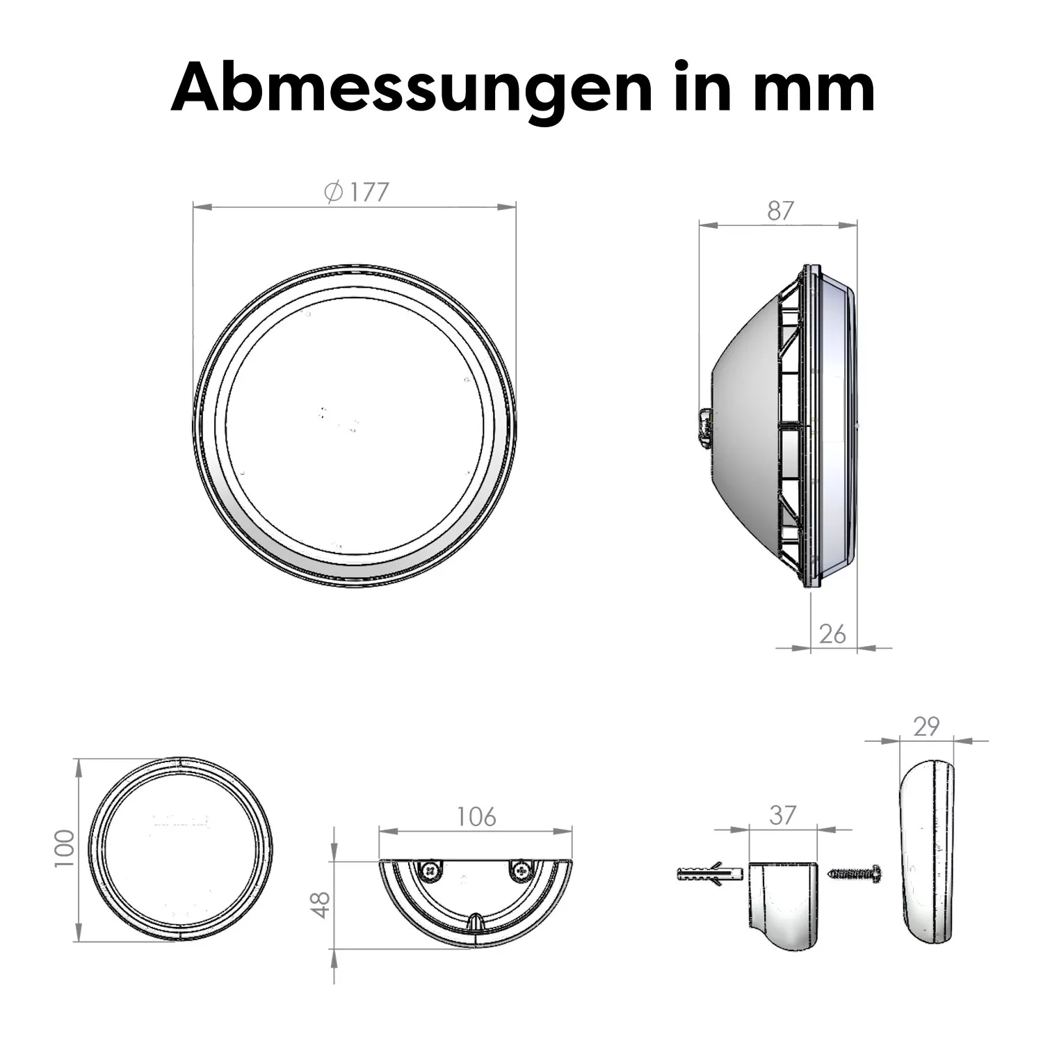 Astralpool LumiPlus Plug&Play PAR56 Leuchtmittel RGB 2er-Set inkl. Fernbedienung