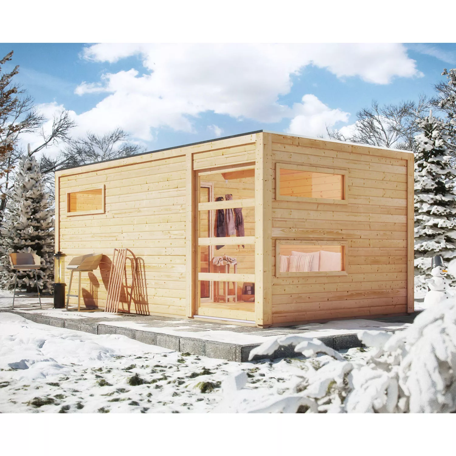 karibu_premium_hygge_bio_aussensauna_natur_0 Karibu Premium Hygge Bio Außensauna natur