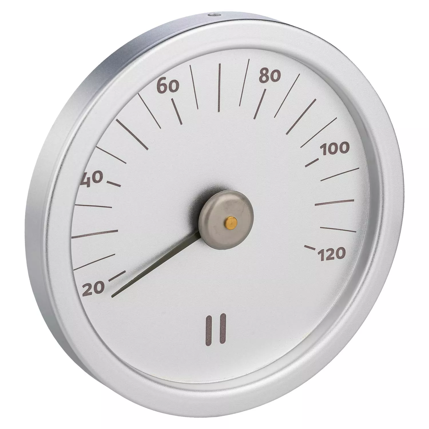 Rento Sauna Thermometer Alu silber 