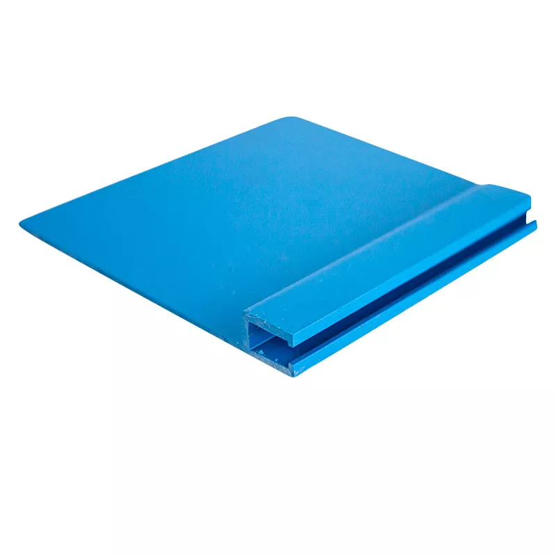 17545_pic2 PVC Eckprofil blau 90° für runde Ecken passend zu 17529