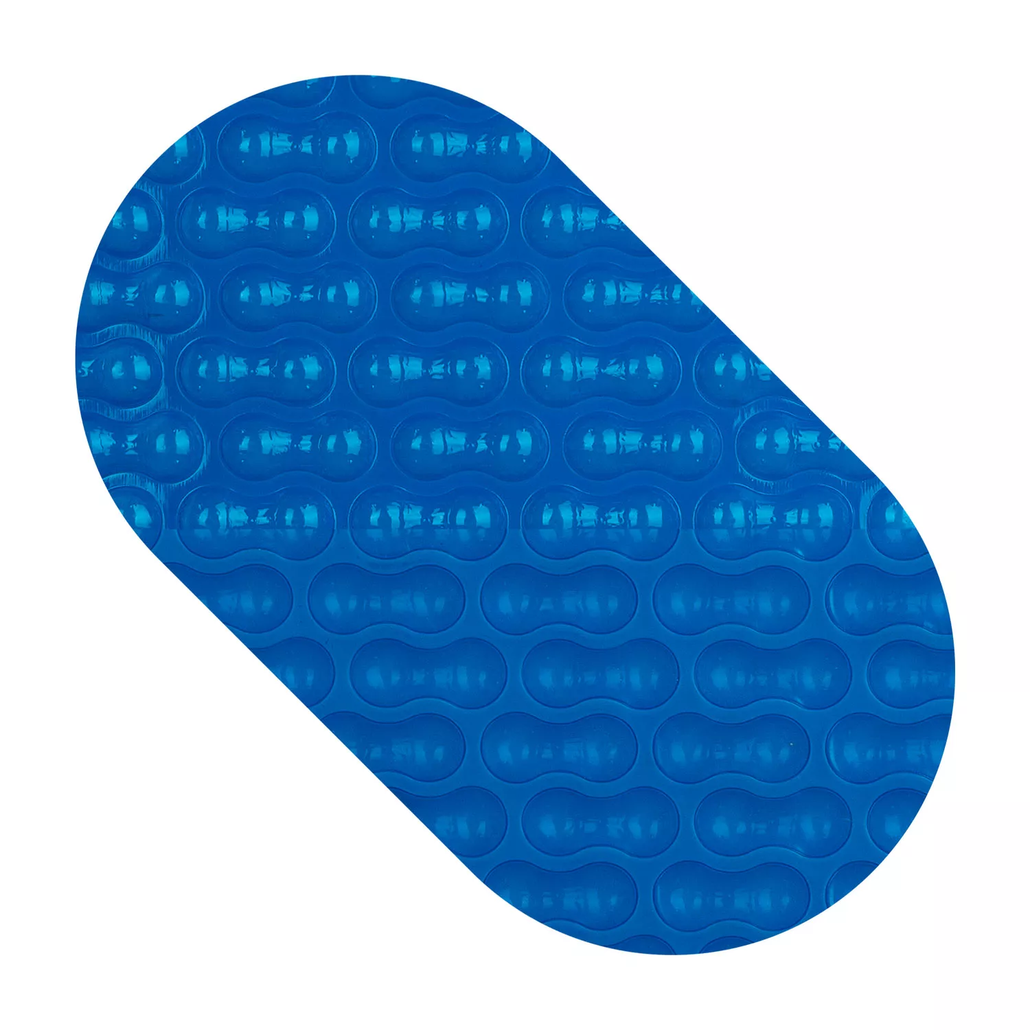 Solarfolie Oval Dunkelblau GeoBubble