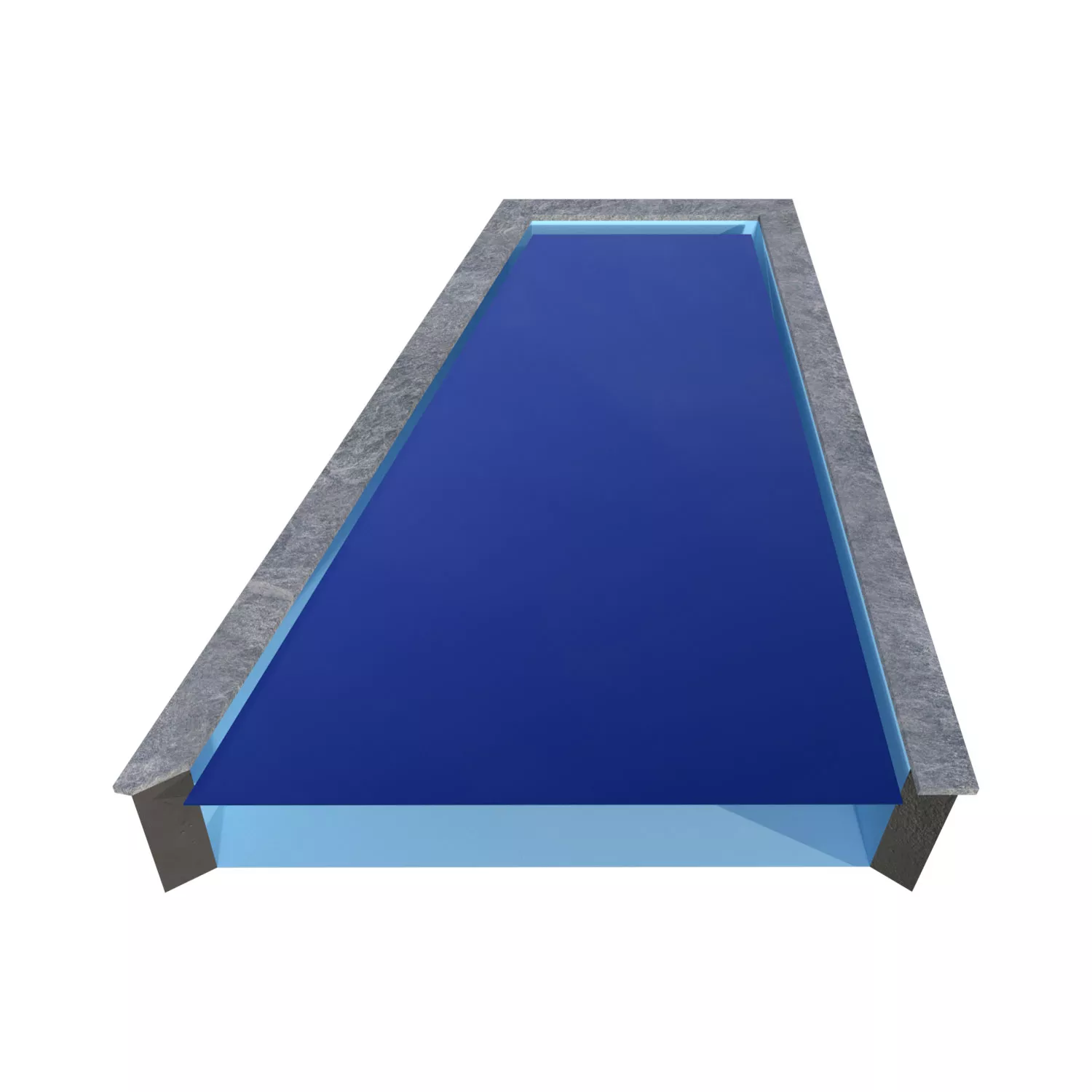 Poolpowershop Thermosafe Isolierabdeckung Schrägschnitt