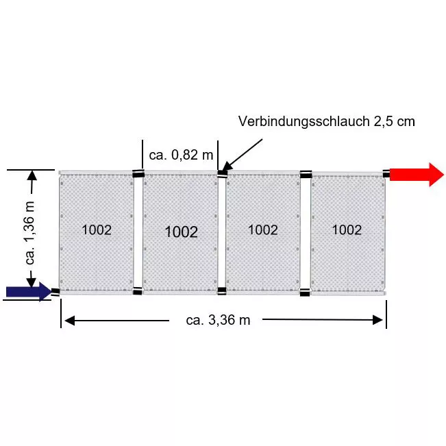 Solarabsorber_OKU_1002_6 Solarabsorber OKU 1002 1360 x 820 mm 1.12 m²
