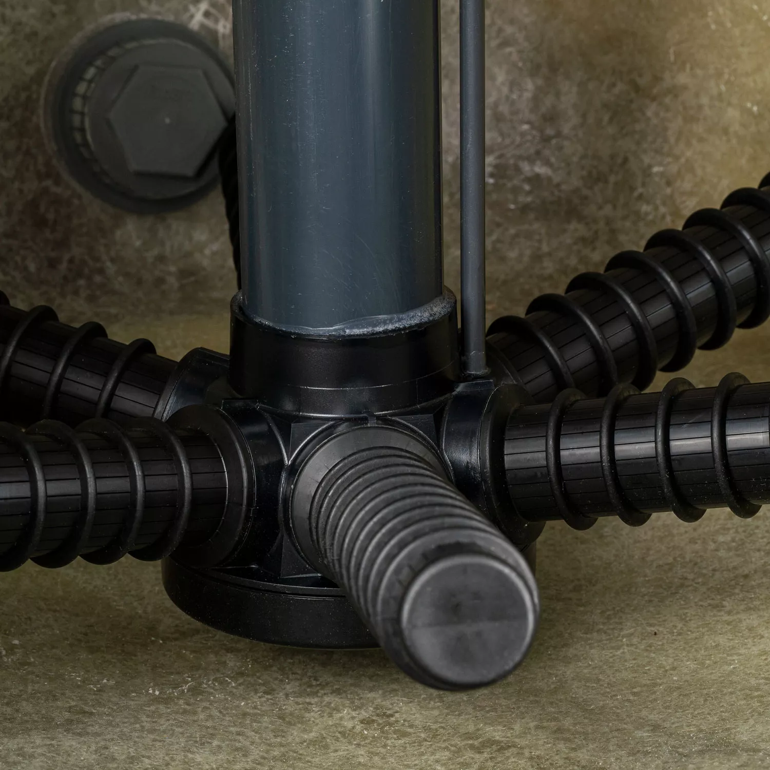 sandfilterbehaelter-poolpowershop-cleanpower-aufgeschnitten-detail Sandfilterbehälter Poolpowershop CleanPower Premium GFK - 610 mm