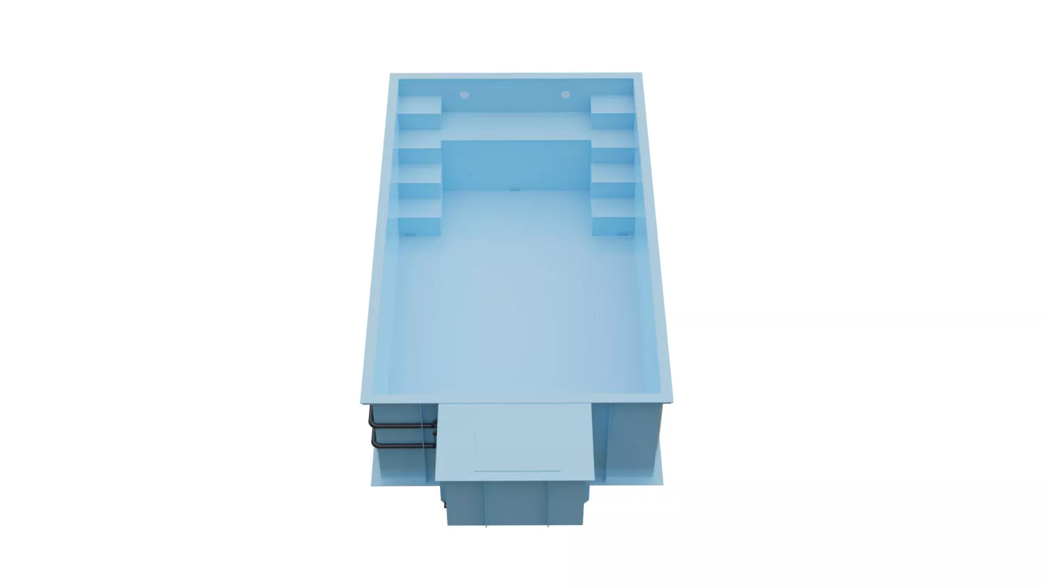 pp-pool-premium-blau_8 PP-Pool Komplettset Premium Blau mit Horizon-Überdachung - 5,00 x 3,00 x 1,36 m