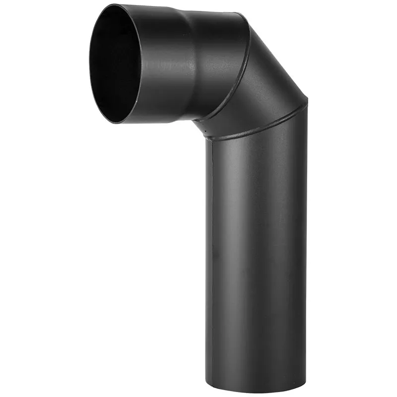 Winkelrohr 90° D=115 lackierter Stahl Harvia 