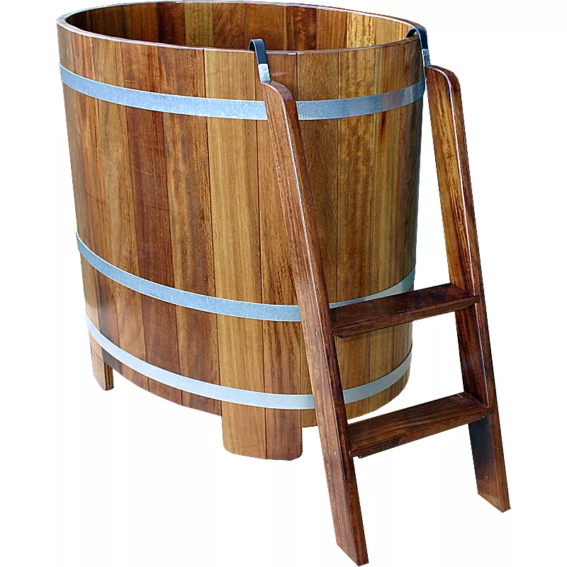 K50003 Sauna Tauchbecken Kambala 100 x 72 cm innen und außen transparent hygieneversiegelt