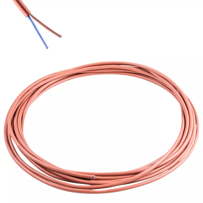 Silikonkabel 2 x 0,5 mm² pro. lfdm. 