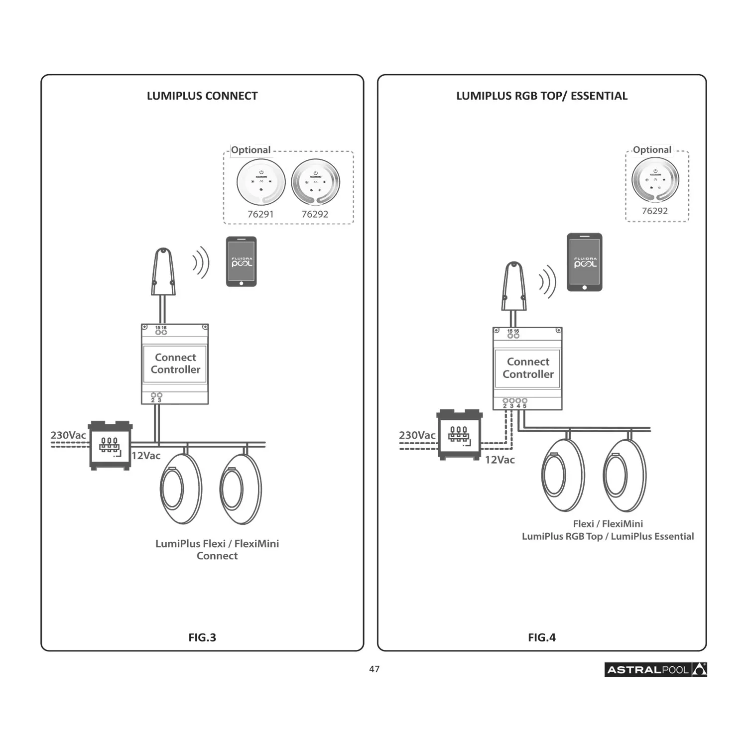Lumiplus Connect Controller für Poolbeleuchtung