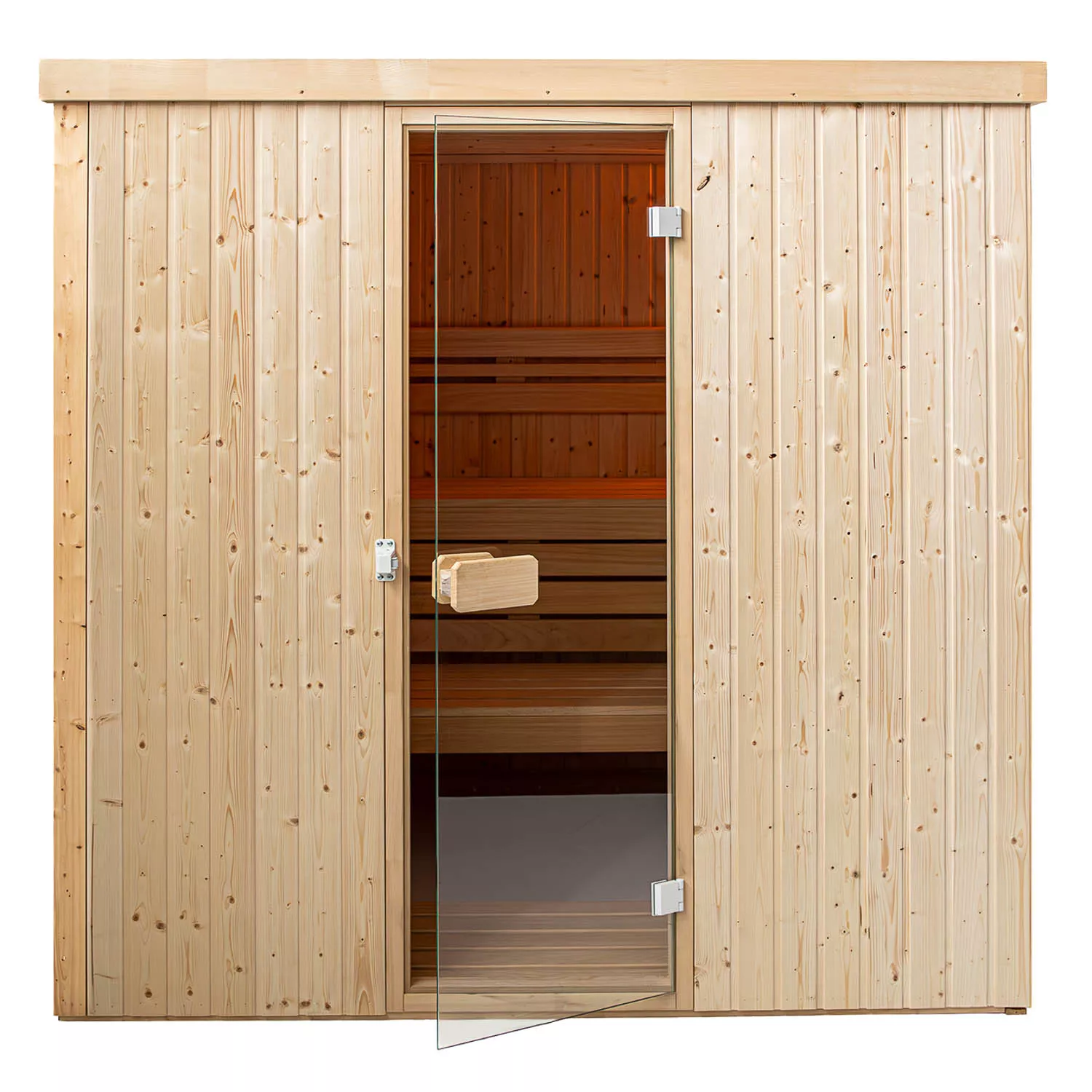 new-holzmanufaktur-sauna-classic-4-eck--6 Elementsauna Typ Classic 2,01 x 1,39 x 1,98 m