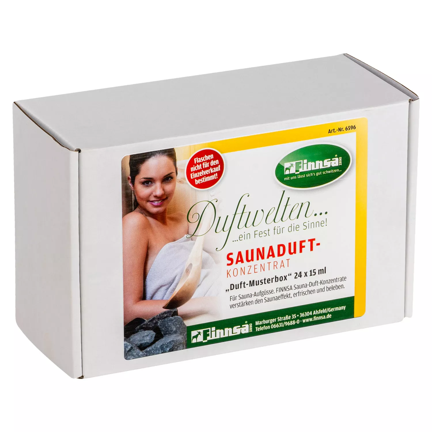 Finnsa Sauna-Duftbox gemischt 24x 15 ml 