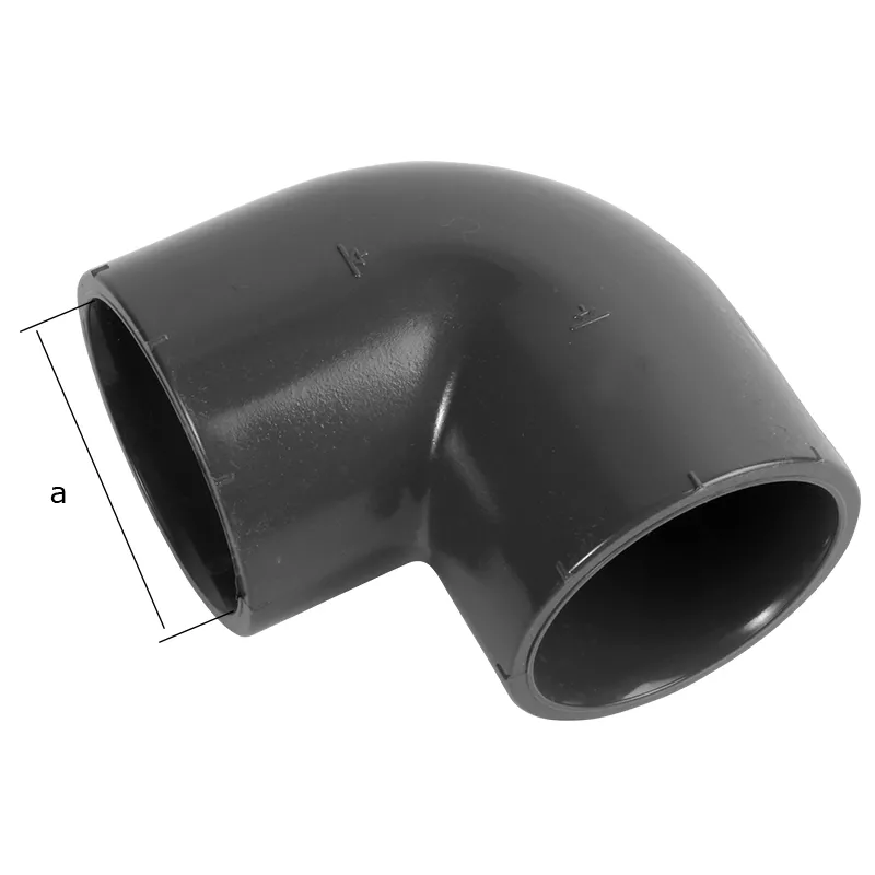 PVC Winkel 90° d 50 mm 