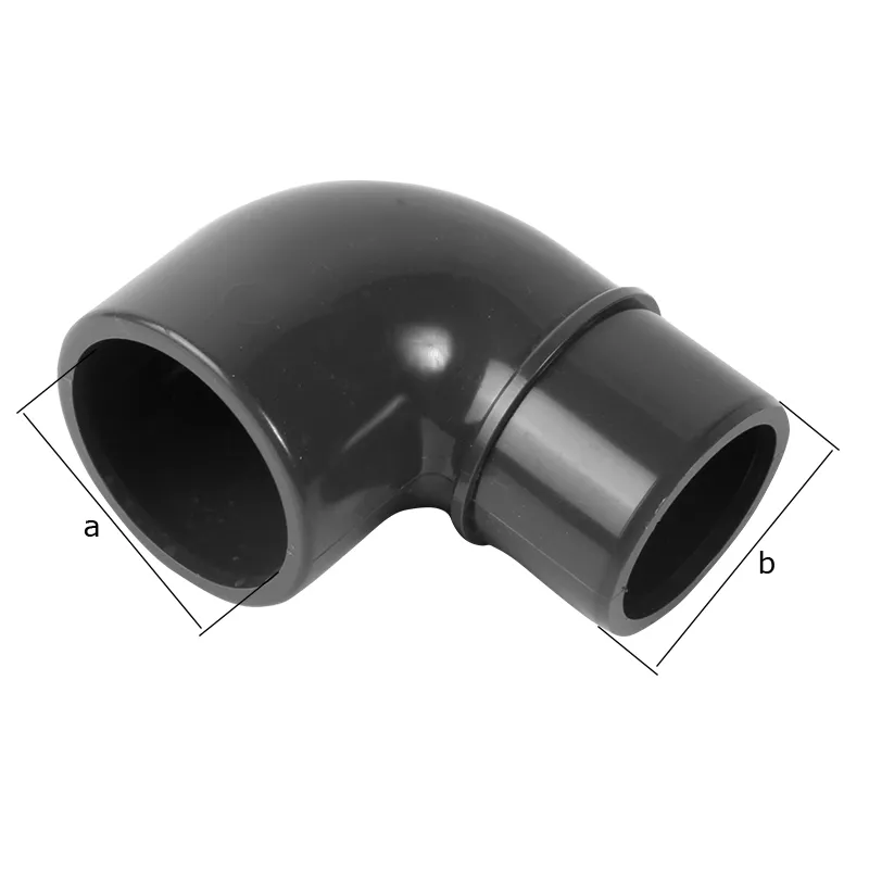 PVC Reduzierwinkel 90° d 50 mm 