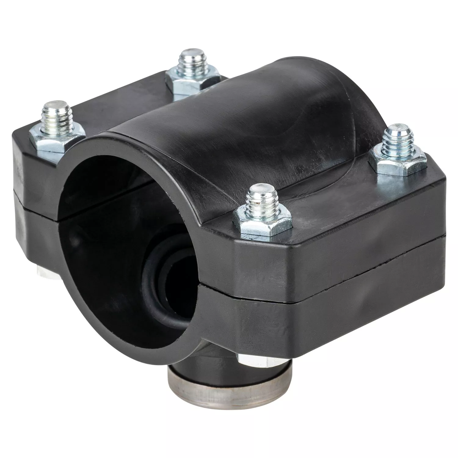 pvc-anbohrschelle-1-2-zoll-unterseite PVC Anbohrschelle d 50 mm 1/2 Zoll