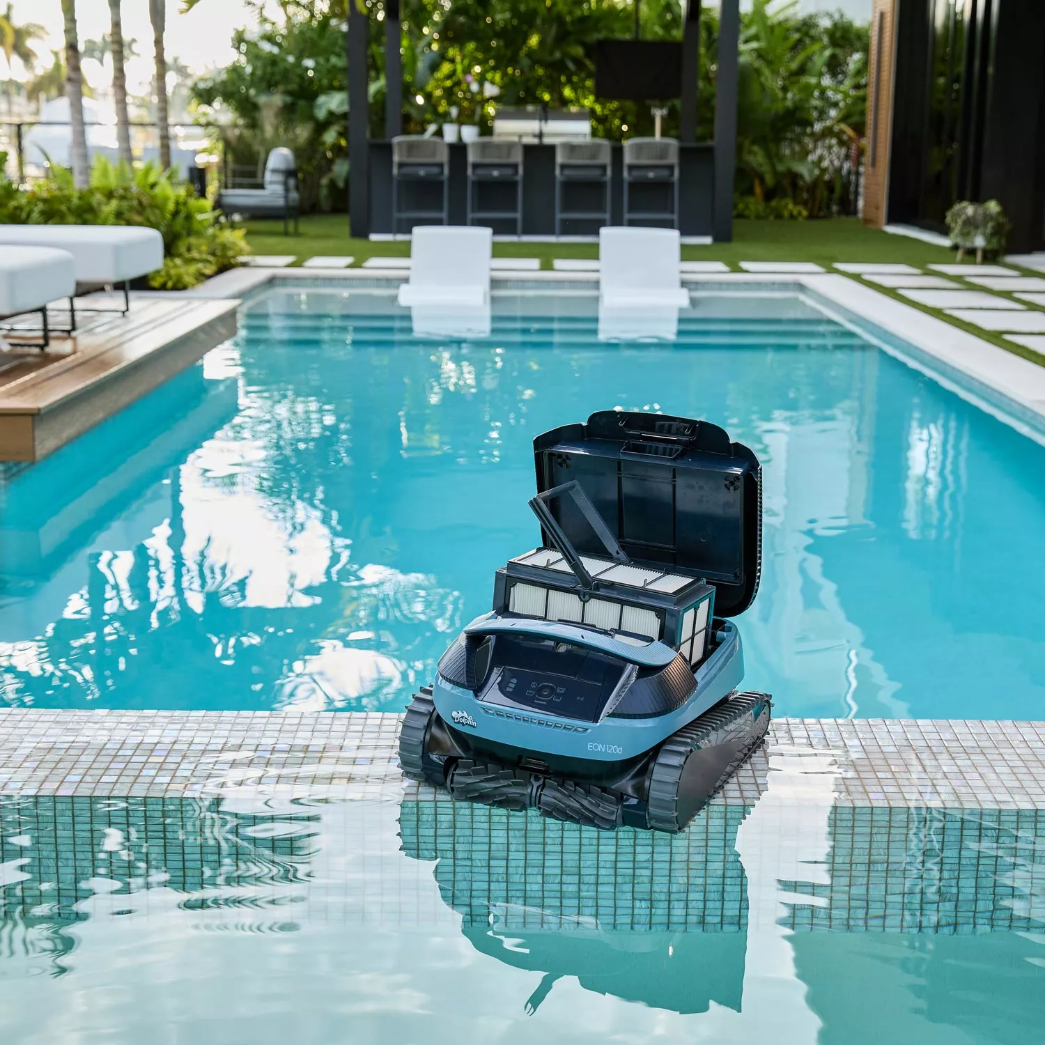 akku-poolroboter-dolphin-eon-120d-filterkorb Poolroboter Dolphin EON 120d