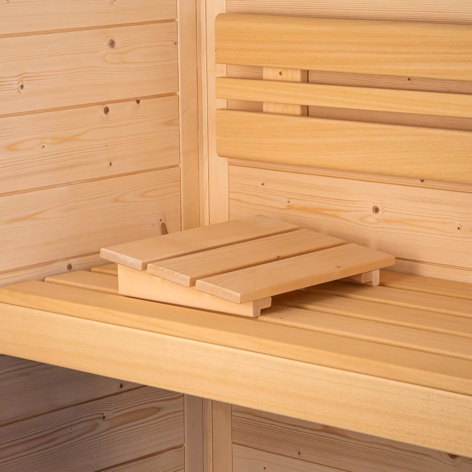 Sauna Kopfstütze aus Lindenholz