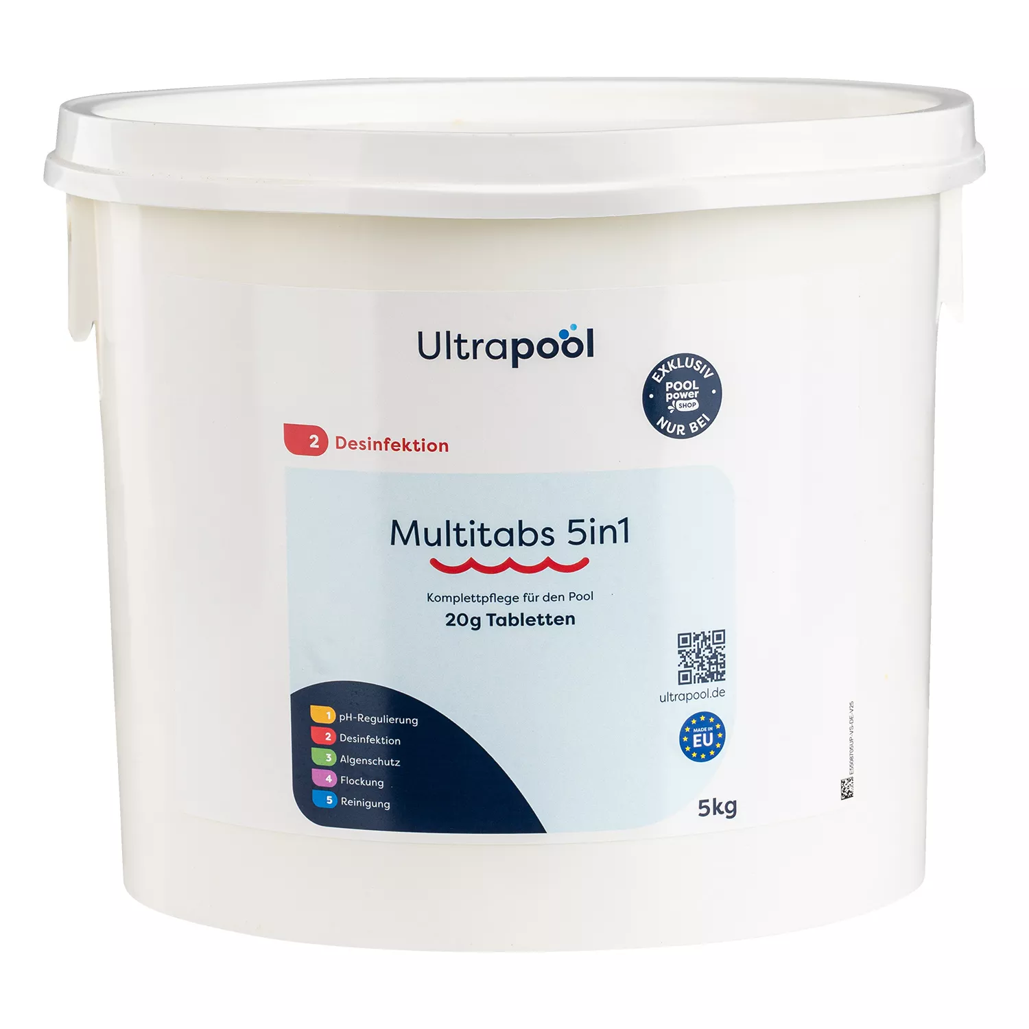 Ultrapool_5in1_multitabs_20g_Tabletten_5kg_12 Ultrapool 5 in 1 Multitabs 20 g - 5 kg
