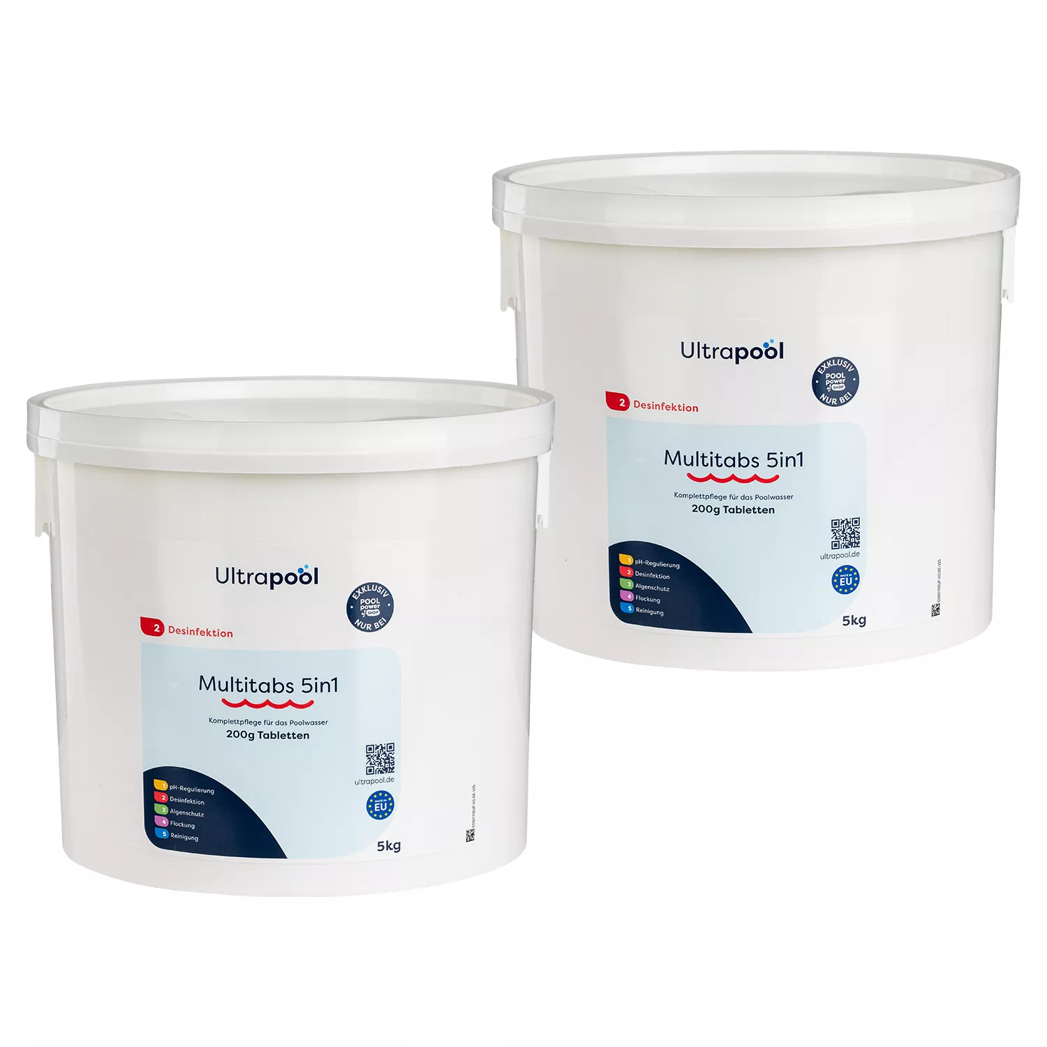 Ultrapool 5 in 1 Multitabs 200 g - 10 kg