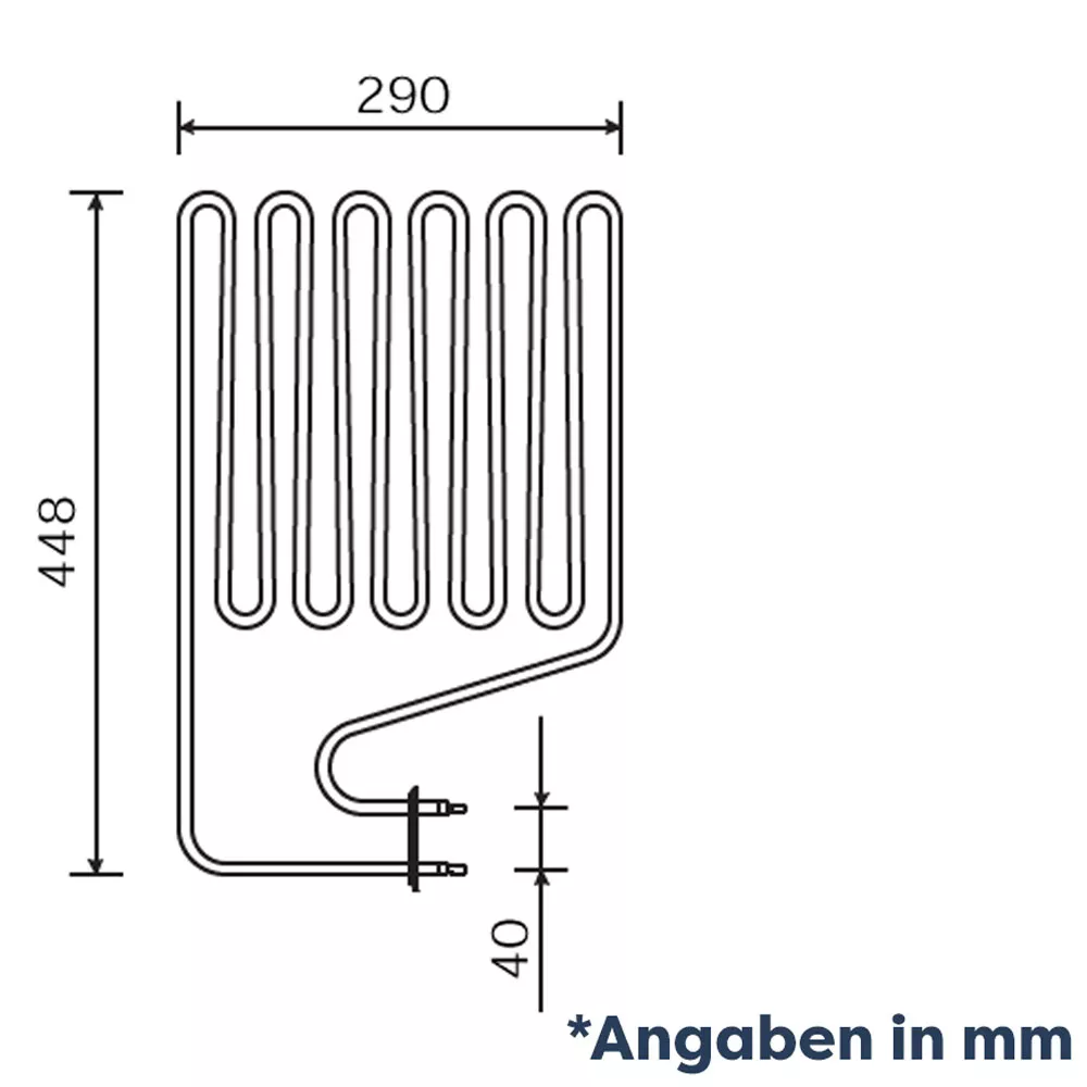 Heizstab für Harvia Saunaofen 2150 Watt ZSP-240 