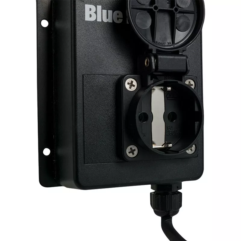 Blue Lagoon Flowswitch mit 230 V Stecker Anschluss 