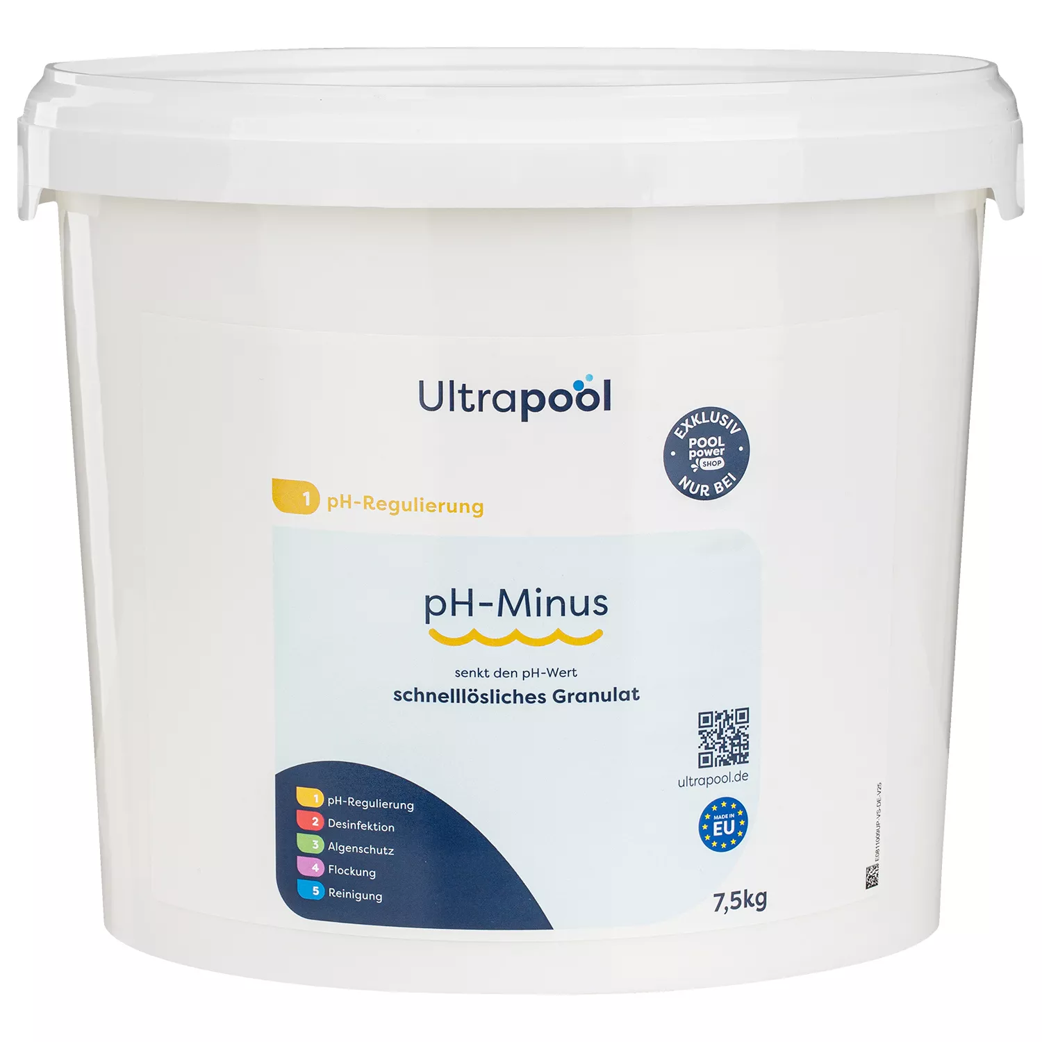 Ultrapool pH Minus Granulat - 7,5 kg