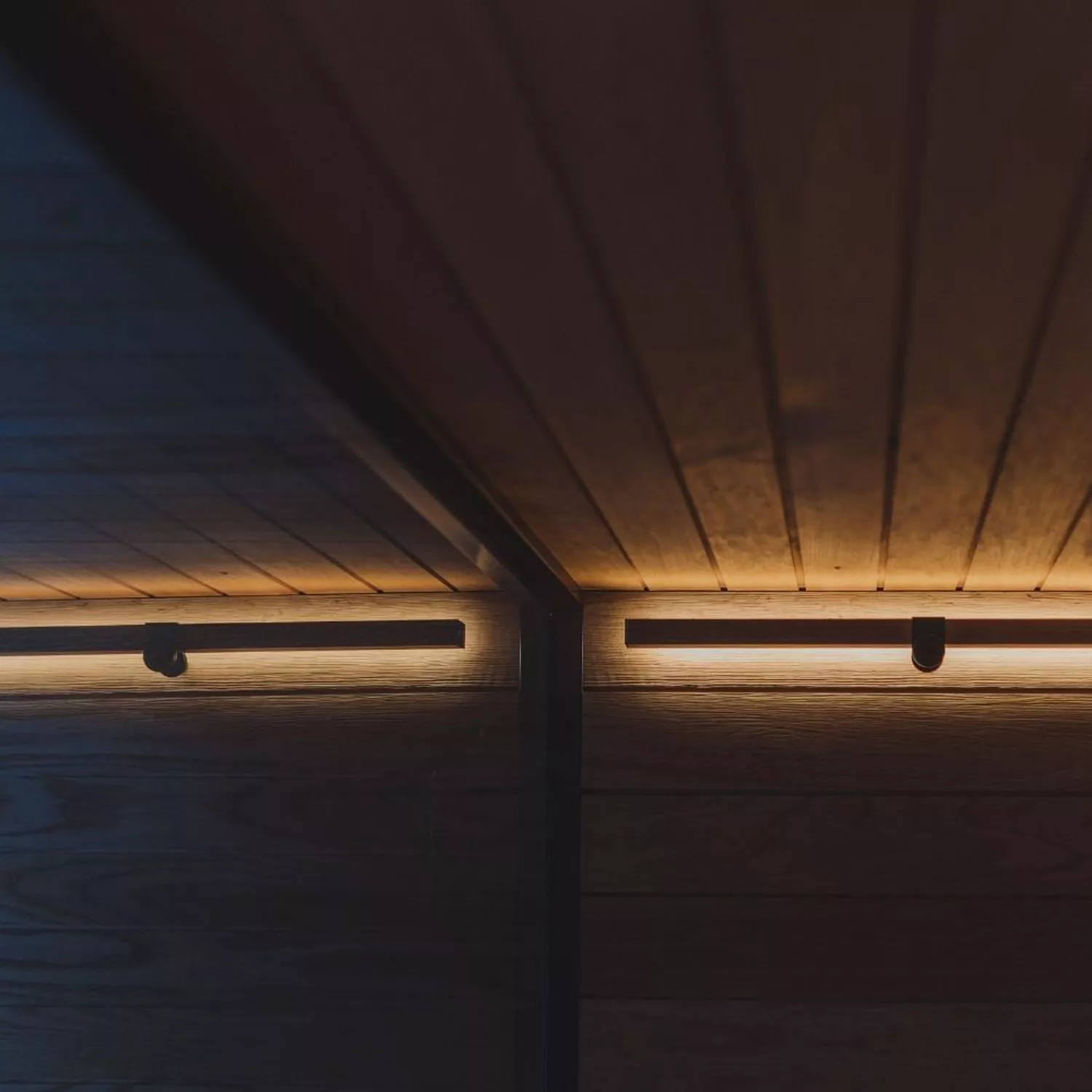 tylo-silhouette-line-sauna-detail-spiegelt Tylö Silhouette Line 400 Saunabeleuchtung - 40 cm