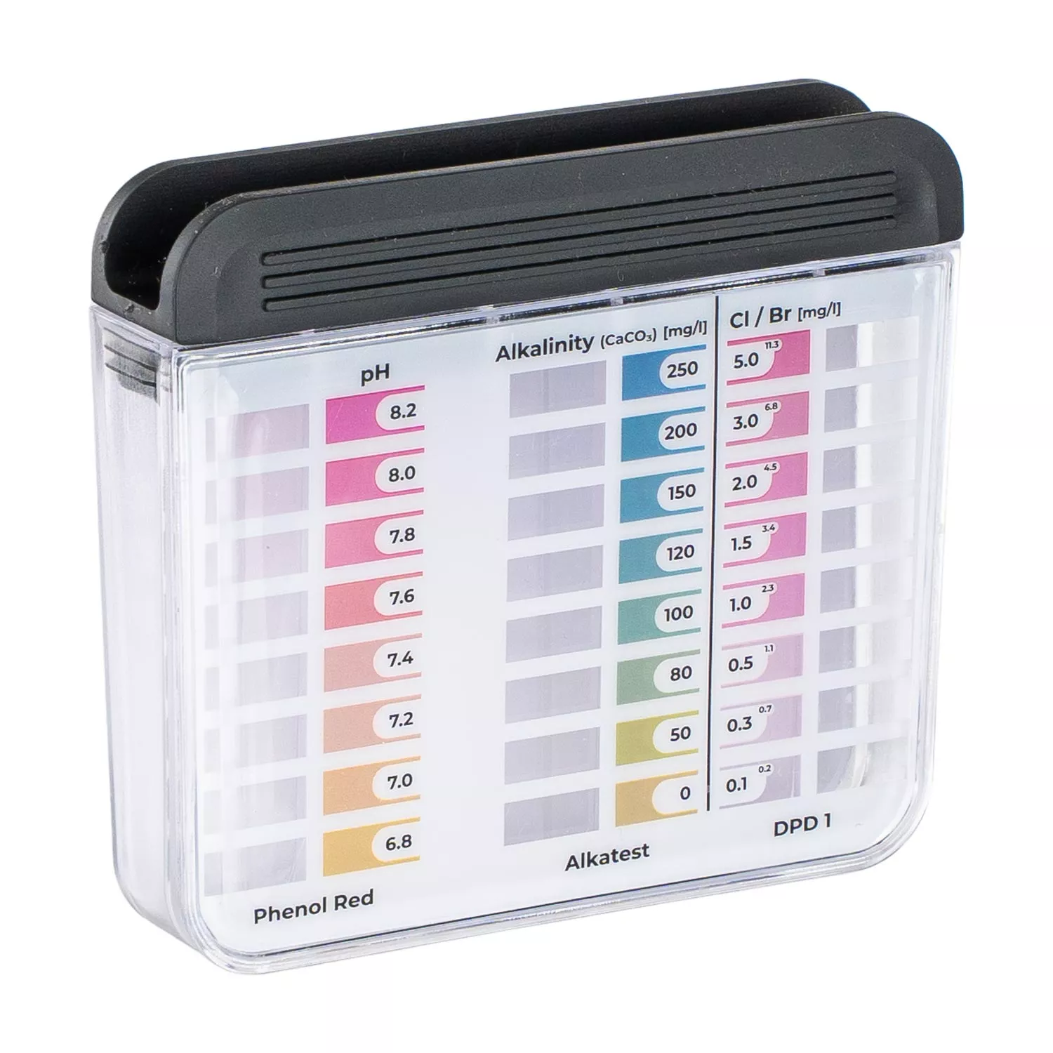 water-id-pooltester-ph-chlor-und-alkalinitaet-tester Water-I.D. Pooltester pH, Chlor und Alkalinität