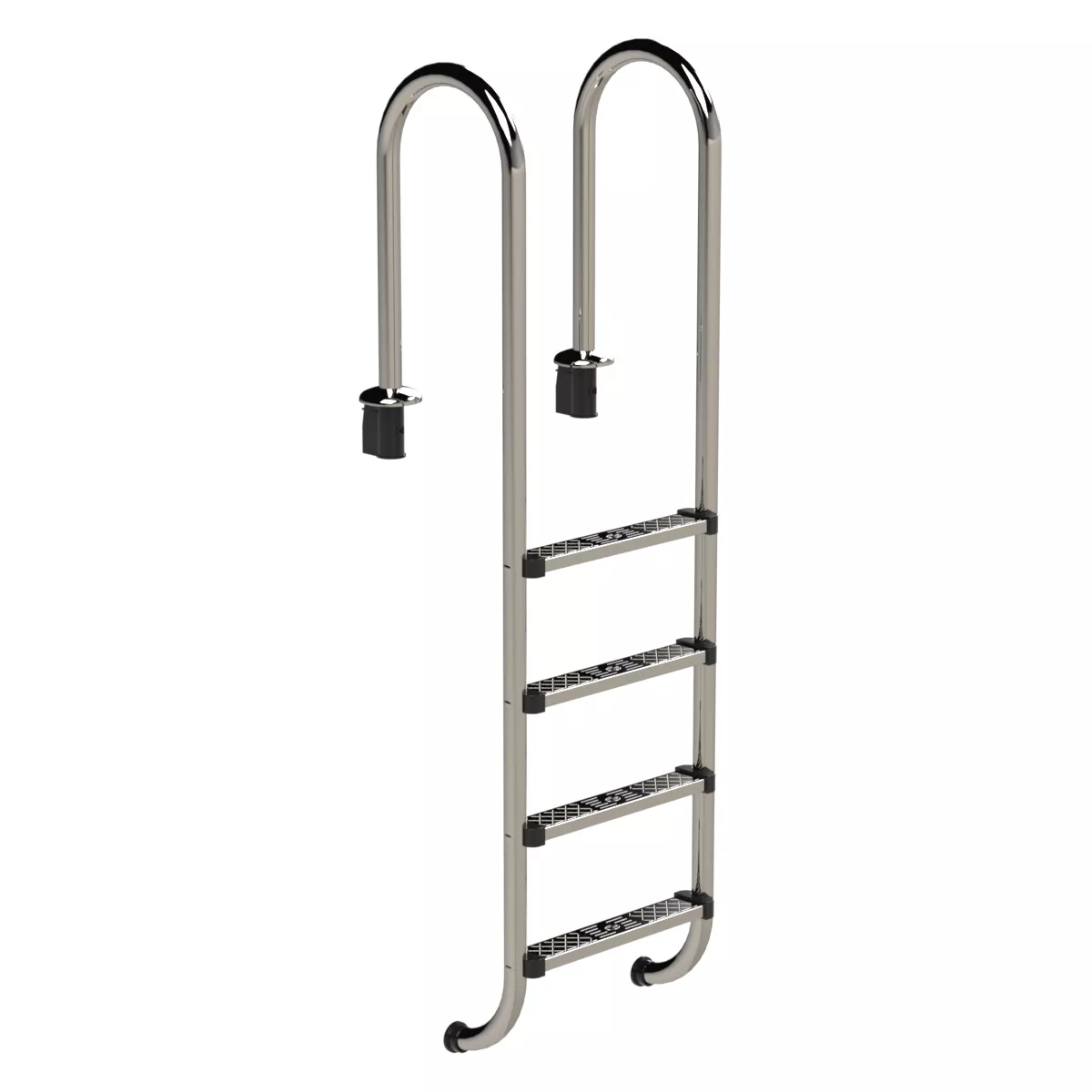 ideal-poolleiter-edelstahl-4-stufig-enger-holm Ideal Poolleiter Edelstahl 4-stufig enger Holm