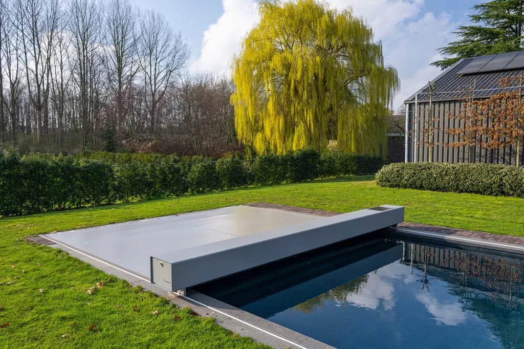 Coverseal elektrische Poolabdeckung - Tiefschwarz - 500 cm x 300 cm - ohne Montage