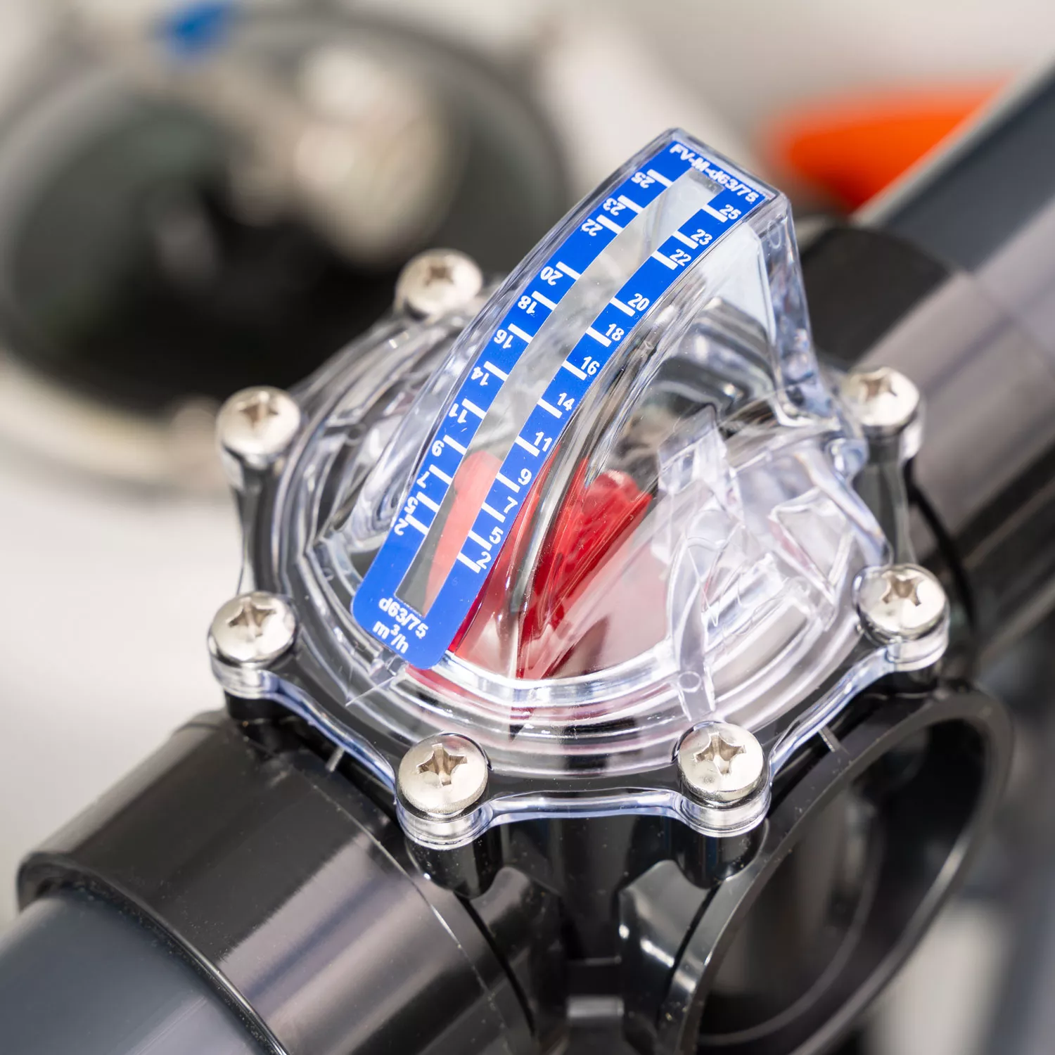 Durchflussmesser FlowVis 75 mm Durchmesser