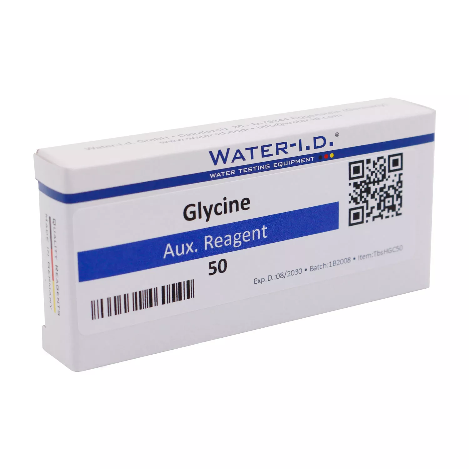 Glycine Testtabletten für Poollab - 50 Stk