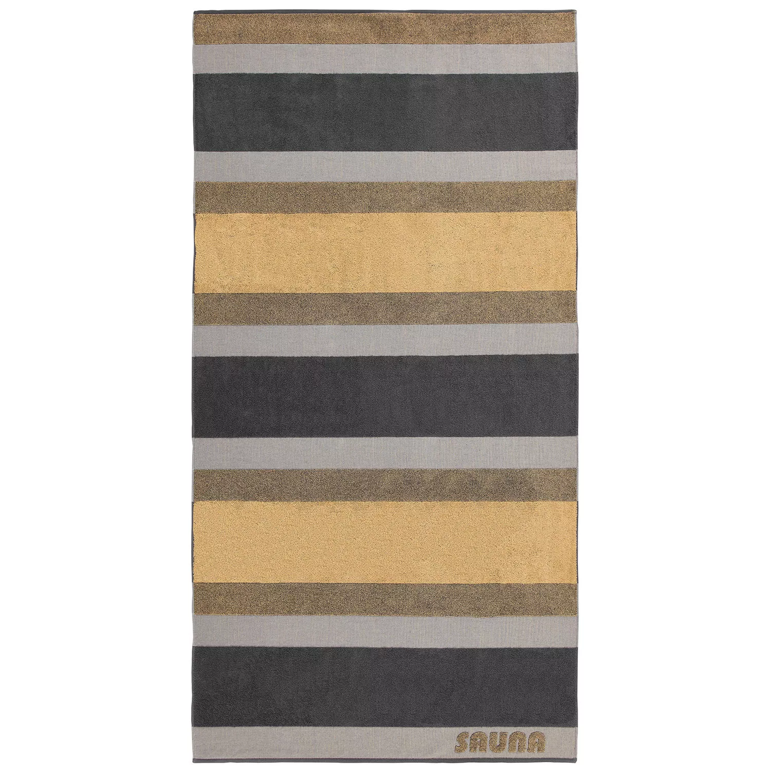 Saunahandtuch-Stripe-gold_3 Saunahandtuch Stripe gold