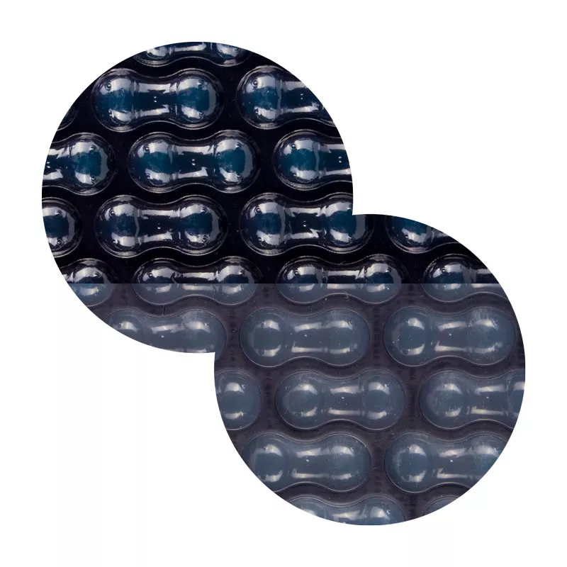 Solarfolie 5,00 x 8,55 m Achtform Midnight/Blue 500 GeoBubble