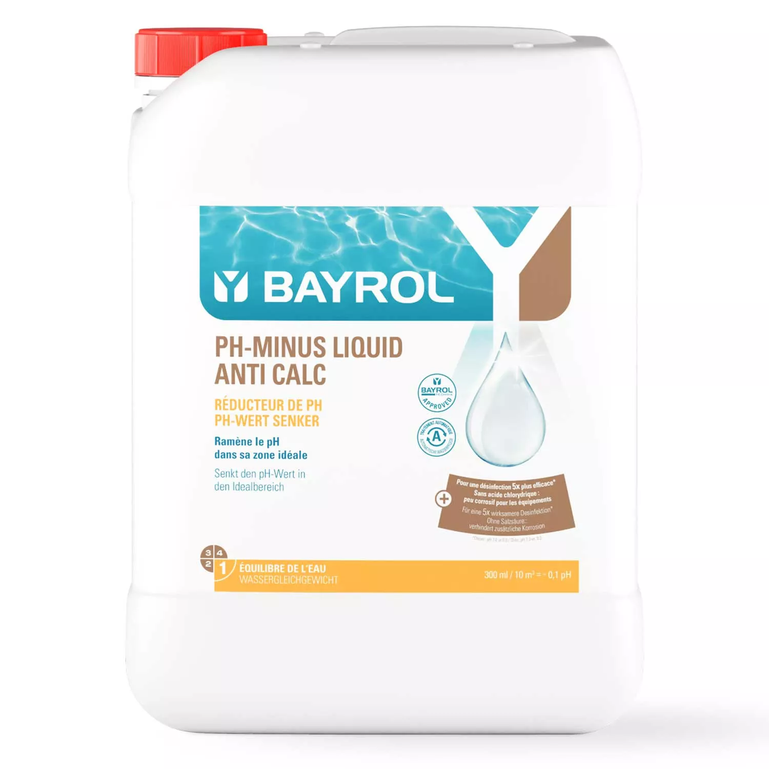 Bayrol pH Minus flüssig Anti Calc 20 L 