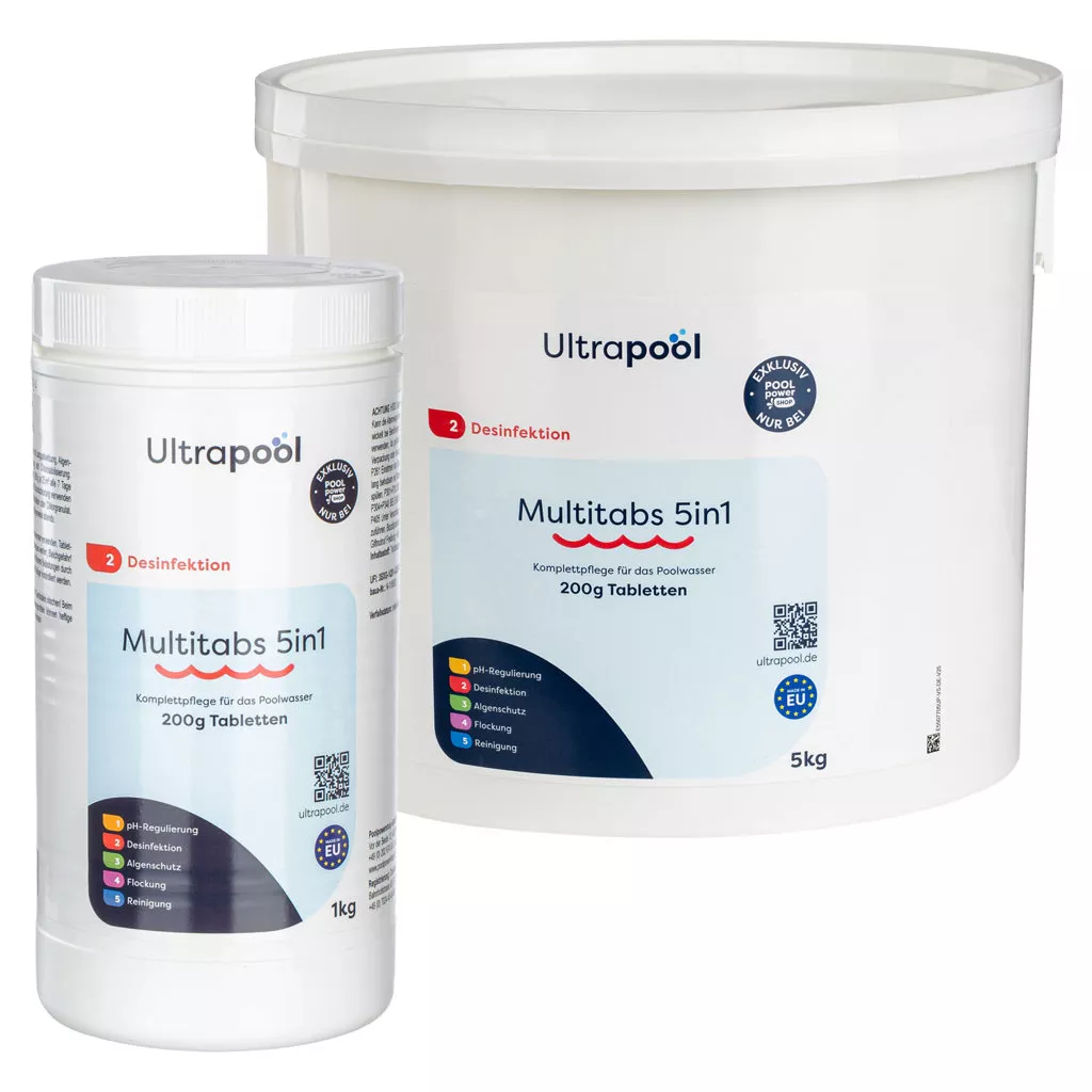 Ultrapool 5 in 1 Multitabs 200 g