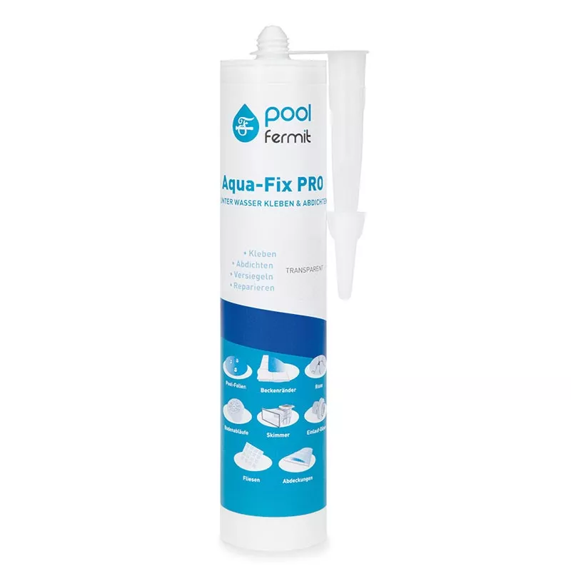 09101_pic1 Fermit Aqua-Fix PRO MS-Polymer Kartusche transparent 290 ml