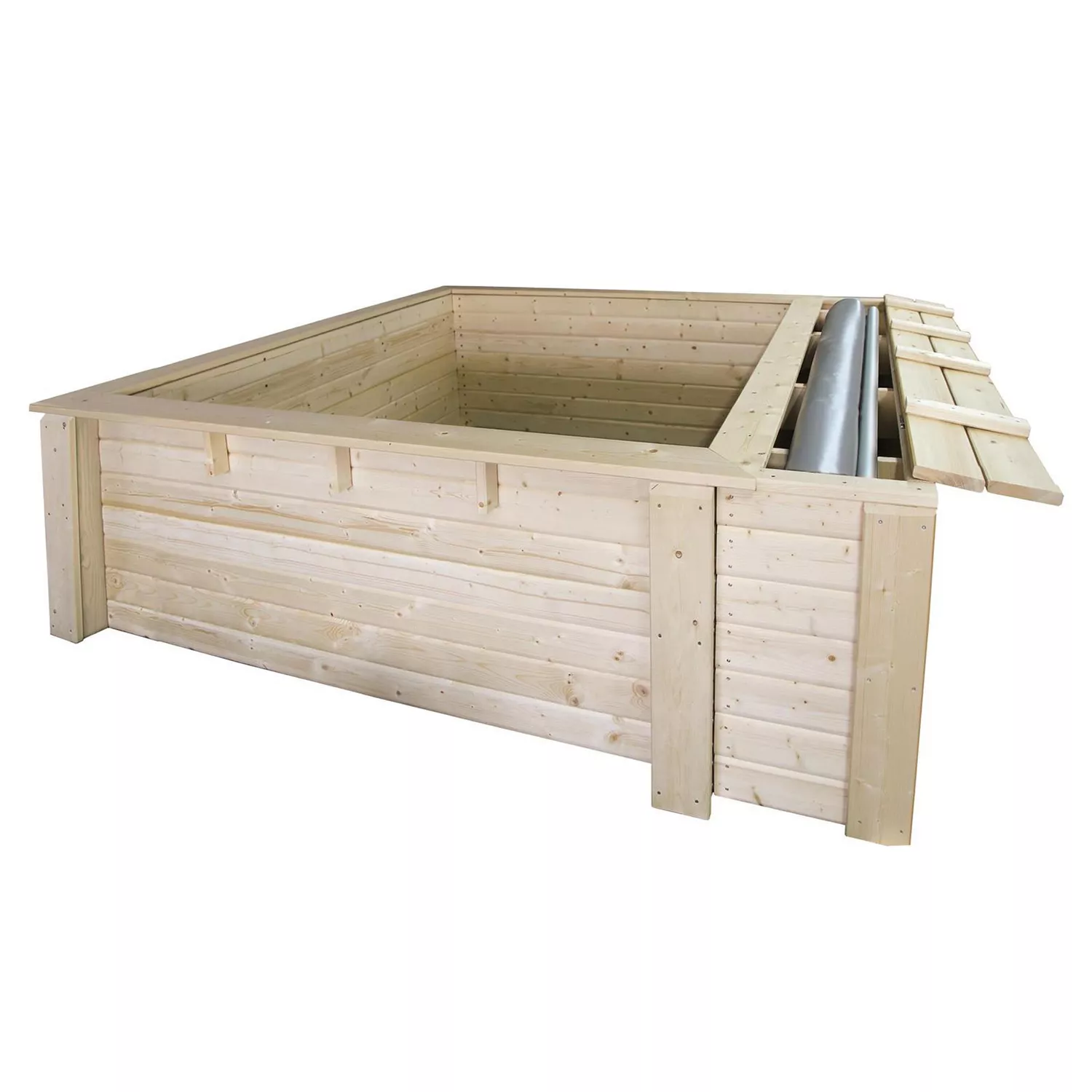 Trend-Holzpool-Rollschutzabdeckung-fu-r-Kids-Minipool-220-x-220-cm-lichtgrau-3 Minipool Rollschutzabdeckung