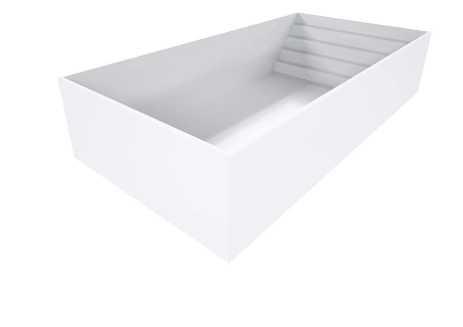Isotherm-Pool hellgrau mit Treppe Colossos