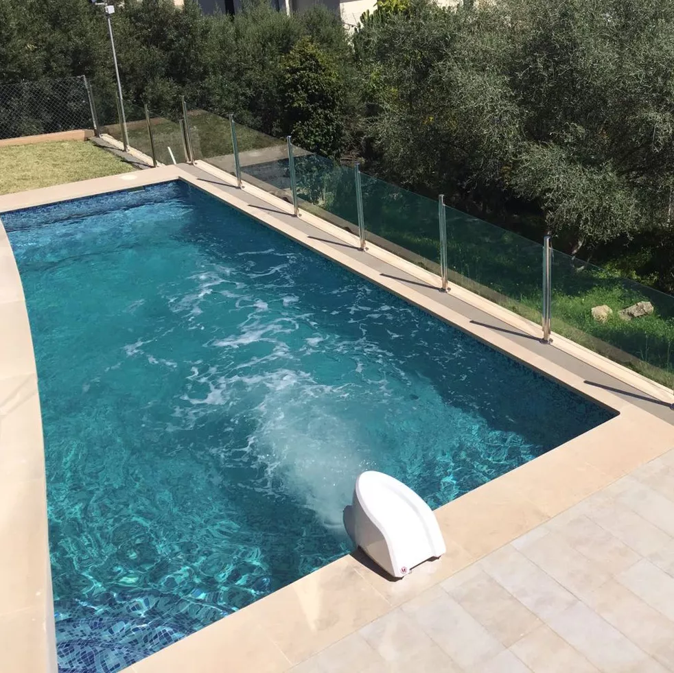 Installation einer Gegenstrom-Anlage auf Mallorca
